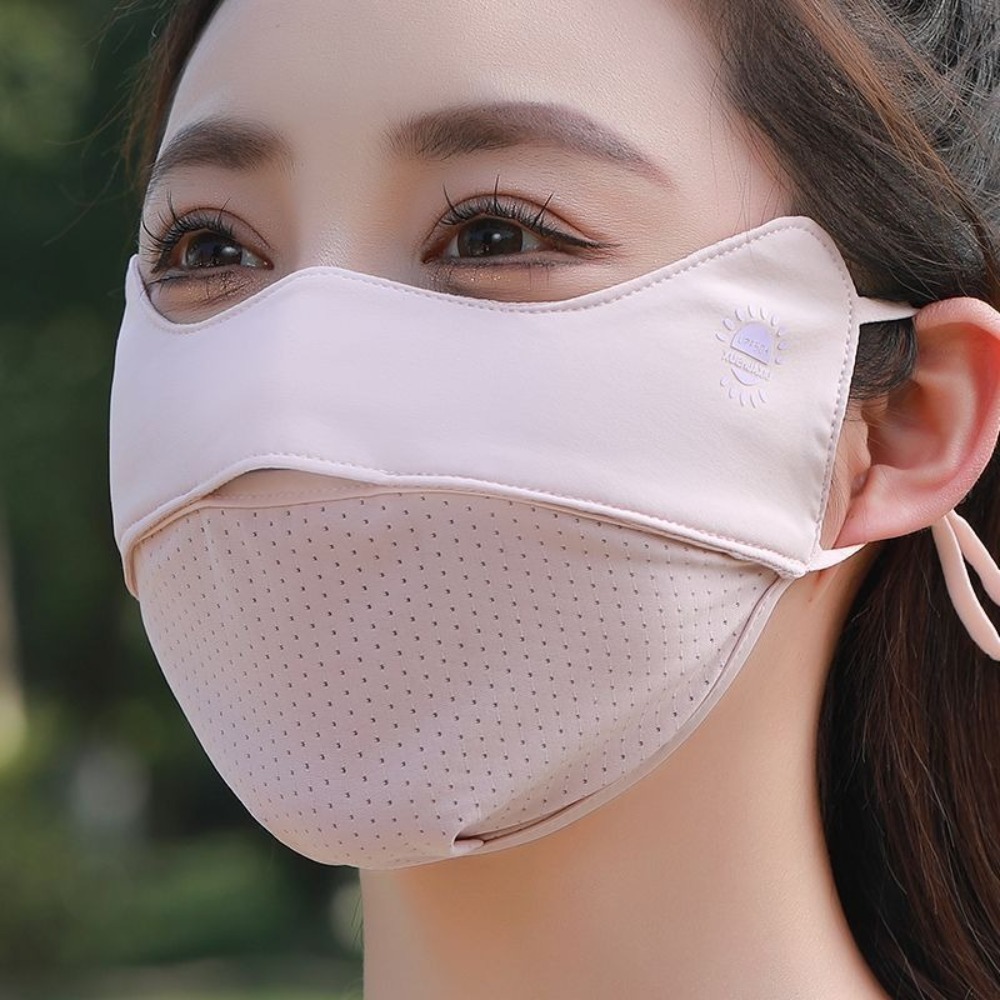 Cloth Face Mask Washable - Nieuw ademend ijszijdemasker wasbaar stofdicht rijgezichtsmasker
