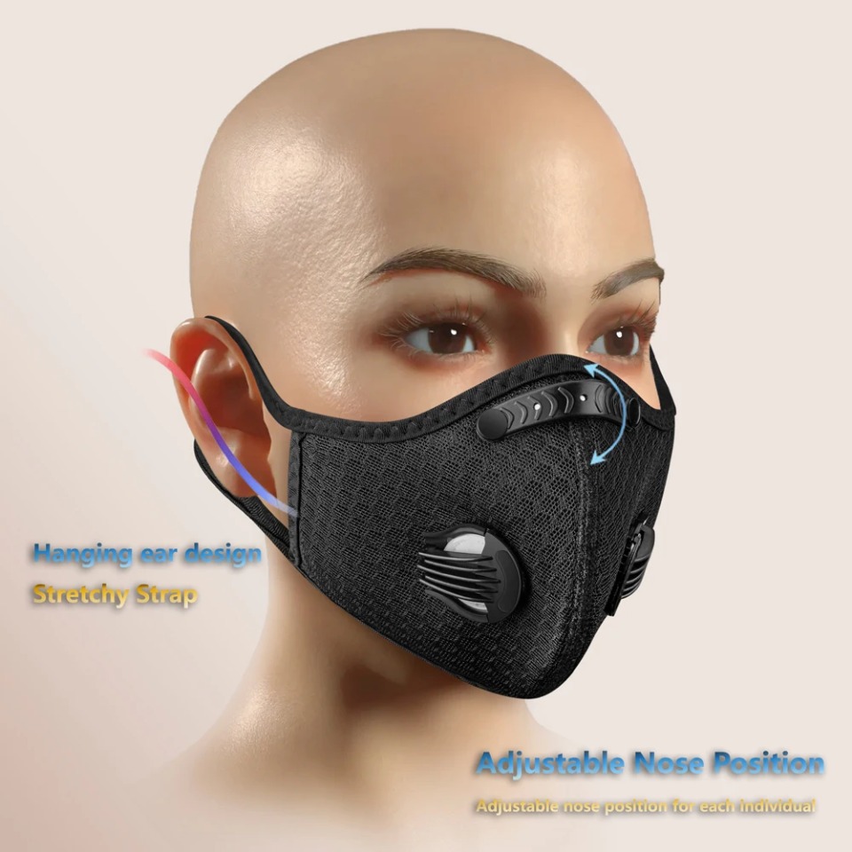 1 STKS Fietsmasker met actief  - Anti Pollution Mask recensie en prijs