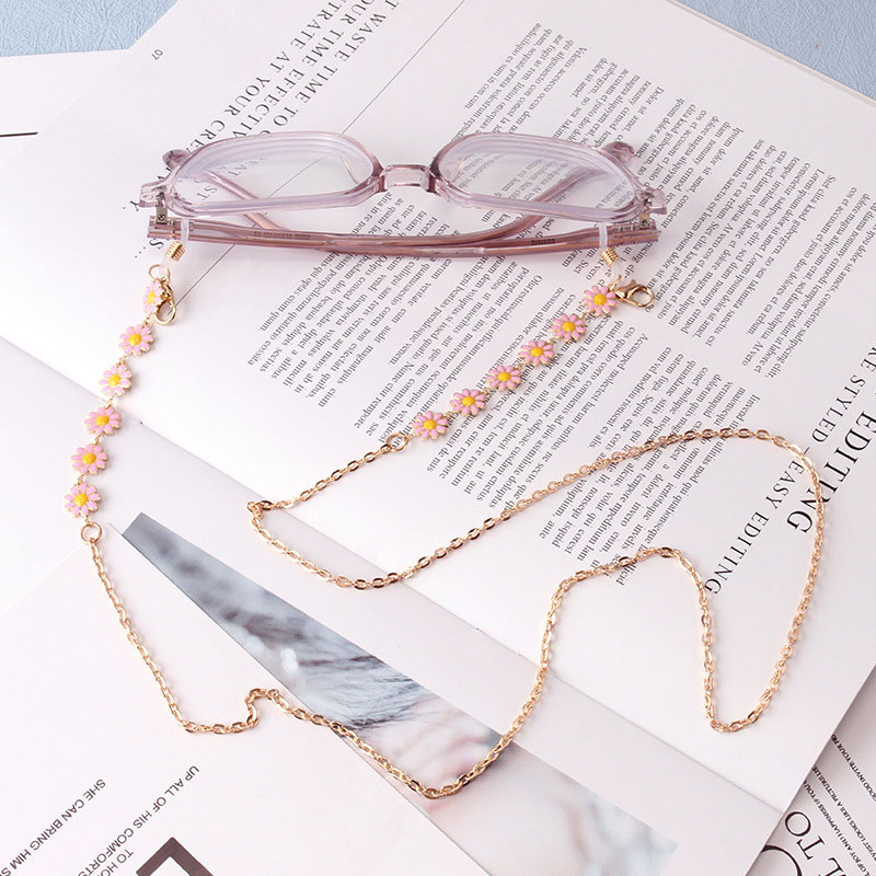 Stijlvolle bloemen brilketting - Mask Chain Holder recensie en prijs