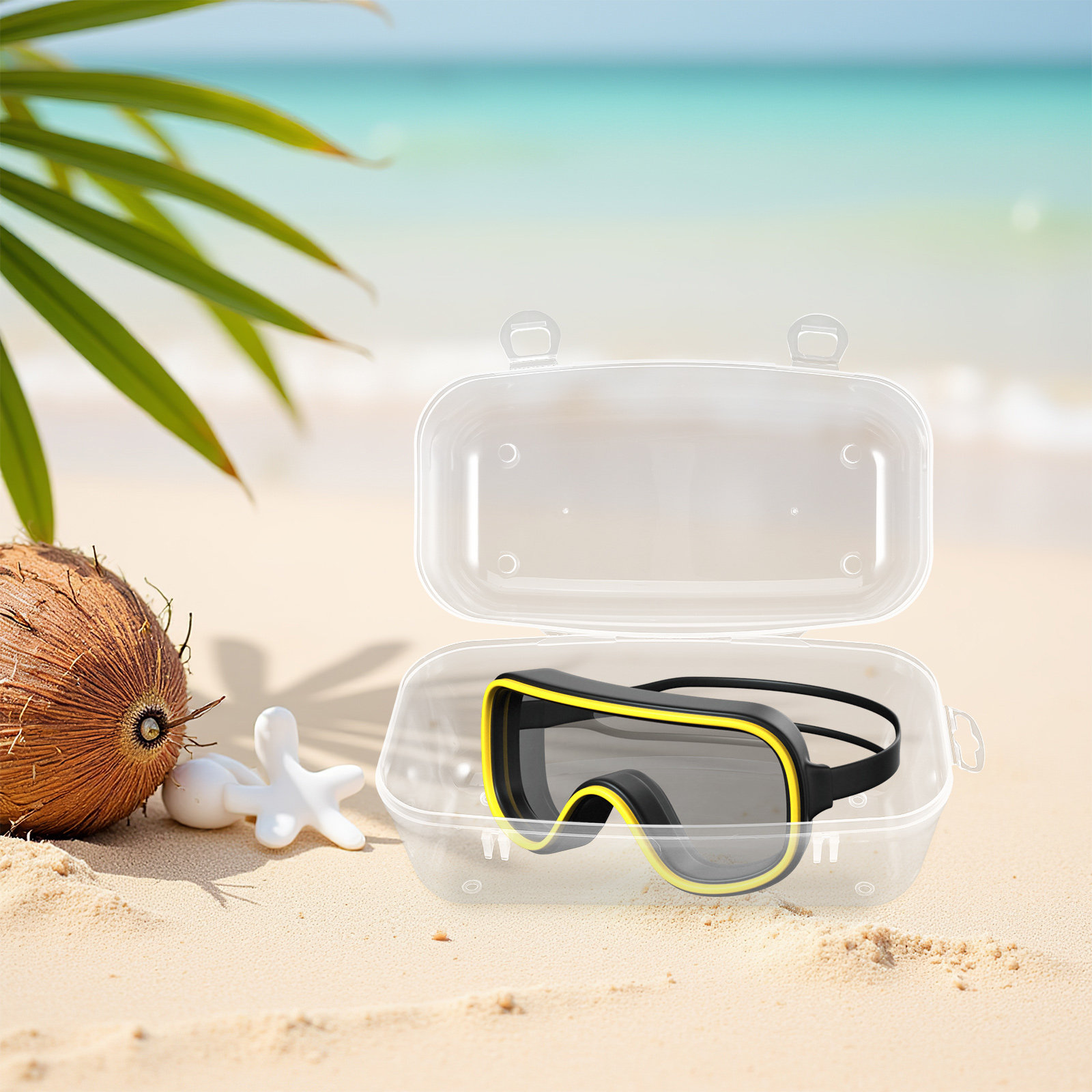 Draagbare duikmaskerhoes Harde - Mask Case Hard Shell recensie en prijs