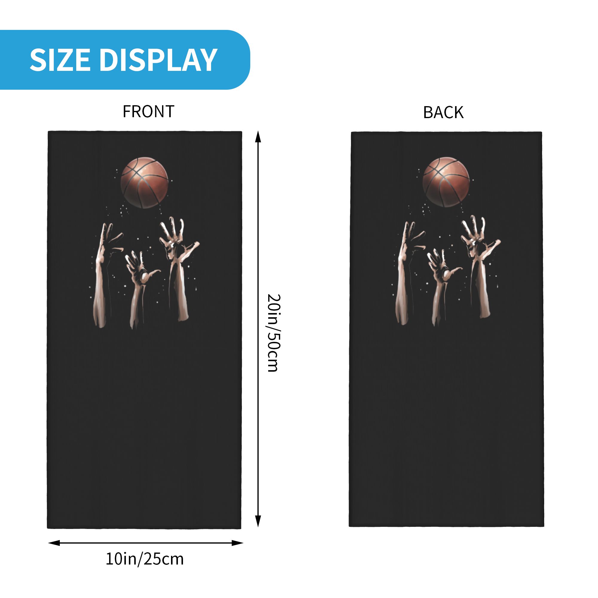 Custom gemaakte basketbal jump - Neck Gaiter Face Cover recensie en prijs